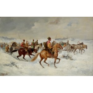 Jan SIMERSKI (1841-1911), Konwój tatarski
