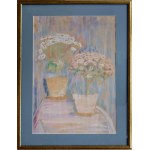 Andrzej PRONASZKO (1888-1961), Blumen in Töpfen.