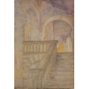 Jan REMBOWSKI (1879-1923), Wnętrze, 1908