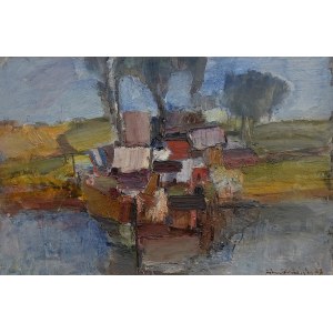Jan DUTKIEWICZ (1911-1983), Fisherman's Harbor, 1977