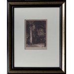 Antoni MARKOWSKI (1878-1949), Wnętrze cerkwi wołoskiej we Lwowie, 1925