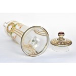 Glass jug with lid, ca. 1910