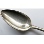 Silver tea spoons by Charles Philip Malcz, 1864