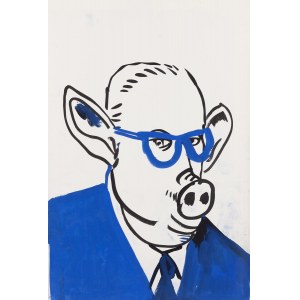 Edward Dwurnik (1943 - 2018), Henryk Jablonski , 2005