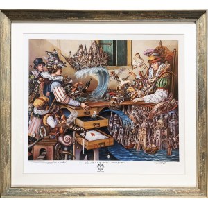 Tomasz Sętowski (né en 1961), Cène des mages, incographie, édition 10/30, 2020.