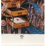 Tomasz Sętowski (né en 1961), Cène des mages, incographie, édition 10/30, 2020.