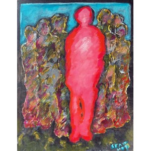 Stefan Slawinski (1948-2011), Rote Figur, 2009