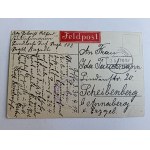 POCZTÓWKA WARSZAWA WARSCHAU, OGÓLNY WIDOK, PRZEDWOJENNA 1917 R, FELDPOST
