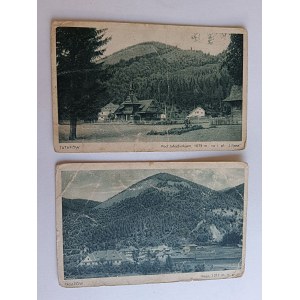 SET OF 2 POSTCARDS OF TATARS, UNDER YAHODYNK, HEGA, IN THE 1ST PLAN LILJANA