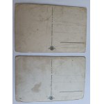SET OF 2 POSTCARDS OF TATARS, UNDER YAHODYNK, HEGA, IN THE 1ST PLAN LILJANA