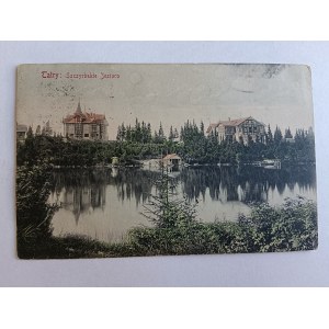 CARTE POSTALE TATRY, LACS SZCZYRBSKIE, AVANT-GUERRE 1908