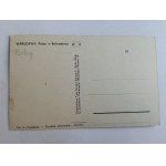 CARTE POSTALE VARSOVIE, PALAIS DU BELVÉDÈRE, BELVÉDÈRE, MAISON D'ÉDITION ORPHAN'S NEST, AVANT-GUERRE