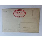 POSTCARD TATRA FROZEN POND UNDER ZAWRAT, PHOTO OPP, STAMP PTT SHELTER IN ROZTOKA, PRE-WAR