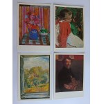 SET OF 9 POSTCARDS POLISH PAINTING, WOJCIECH WEISS