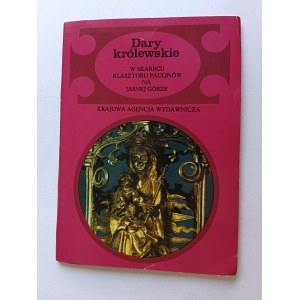 ZESTAW 9 POCZTÓWEK CZĘSTOCHOWA, JASNA GÓRA, DARY KRÓLEWSKIE, SKARBIEC KLASZTORU PAULINÓW, MONSTRANCJA, KRZYŻ OŁTARZOWY, KIELICH, ŚWIECZNIK