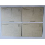SET OF 9 POSTCARDS ŁAŃCUT MUSEUM, CLOCKS, MANTEL CLOCK, CHIMING CLOCK, CABINET CLOCK, FOT BALICKA-FRIBES