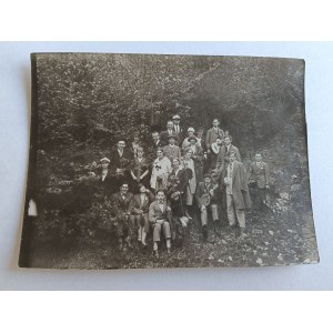 PHOTO LVIV SWITZERLAND, GROUP OF PEOPLE, PRE-WAR 1926