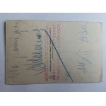 POSTCARD WILNO, BASILIAN MONASTERY, STAMP MIECZYSLAW SOBOLEWSKI, WALKING JOURNEY ACROSS POLAND