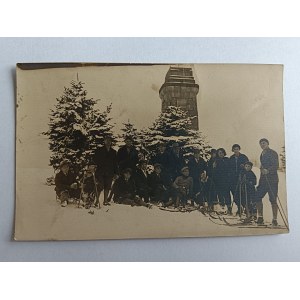 PHOTO WINTER, SKIERS, PRE-WAR