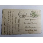 CARTE POSTALE D'ARTISTE - FLEURS, AVANT-GUERRE