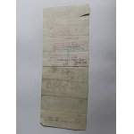 WEKSEL, URZĘDOWY BLANKIET WEKSLOWY, PRZEDWOJENNY, PIECZĄTKA STEMPEL RABKA ZDRÓJ 1938 R