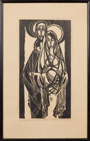 Maria HISZPAŃSKA-NEUMANN (1917 - 1980), Droga do Betleem, 1958