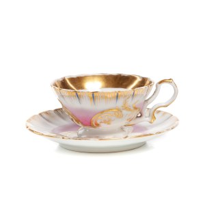 Cup with saucer