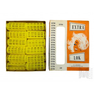 PRL - Set of 12 Extra Lok Latch Curlers in Original Packaging - Craftsmen's Cooperative of Supply and Sales Ursus