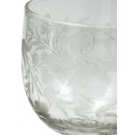 Large Set of Crystal Vodka and Liqueur Glasses
