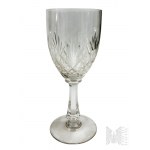Large Set of Crystal Vodka and Liqueur Glasses