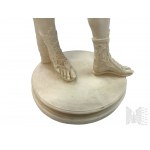 Duża Figura Adonisa z Alabastru/Gipsu/Kompozytu (?)