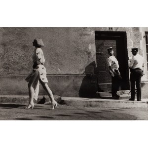 Zenon Żyburtowicz (b. 1949, Siedlce), Untitled (Gendarmes), 1980s.