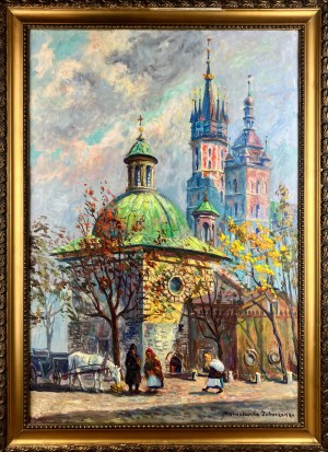 Janina ZAKRZEWSKA-MALISZEWSKA (1909 - 1982), Kościół Mariacki w Krakowie