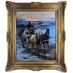 J. KONARSKI, Leaving the village