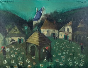 Daniel Jerzy de TRAMECOURT (1950 - 2015 Łódź), To co z tą bajką? (1991)