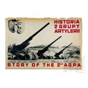 PSZnZ Broszura Historia 2 Grupy Artylerii. Story of the 2nd AGPA. [Włochy, ok. 1946]