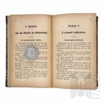 1913 Książka Ordynacya Służbowa (Progmatyka Służbowa) dla Kolejowców C. K. Austr. Kolei Państwowych - Kraków