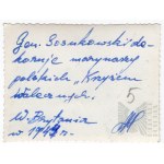 PSZnZ Photo of Decoration with the Cross of Valor for Sailors by General Sosnkowski