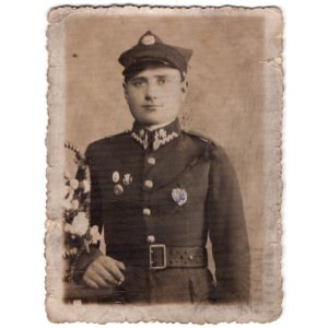 II RP Zdjęcie Żołnierza 85 Pułk Strzelców Wileńskich