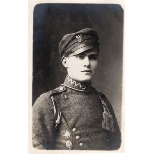 II RP Zdjęcie Portretowe Żołnierza Legionów Polskich - 2 Pułk Legionów ??