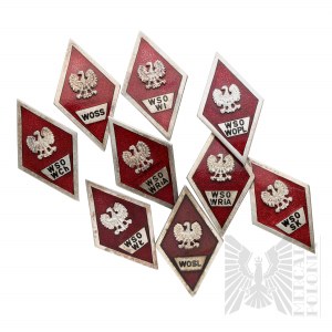 PRL Zestaw Absolwentek Wzór 2 - 1972 Rok