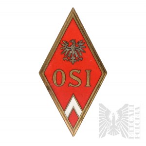 PRL Odznaka Oficerska Szkoła Inżynieryjna Absolwentka OSI
