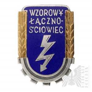 PRL Odznaka Wzorowego Łącznościowca WZ.53