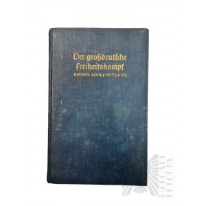 Książka Przemówienia Hitlera - Der großdeutsche Freiheitskampf, Reden Adolf Hitlers