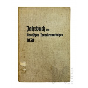 III Rzesza Niemiecka Książka Jahrbuch Des Deutschen Fremdenverkehrs (Rocznik Niemieckiej Turystyki) 1938