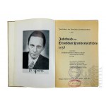 III Rzesza Niemiecka Książka Jahrbuch Des Deutschen Fremdenverkehrs (Rocznik Niemieckiej Turystyki) 1938