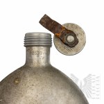III Rzesza Niemiecka - Manierka Wojskowa Feldflasche M31 Aluminium