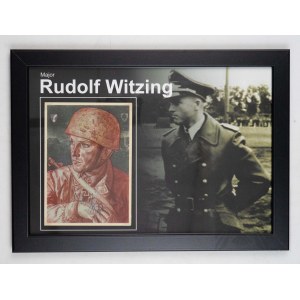 2 WŚ / III Rzesza - Oryginalny Podpis Rudolf Witzing