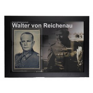 2 WŚ / III Rzesza - Oryginalny Podpis Walter von Reichenau Zbrodniarz Wojenny