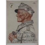 2 WŚ / III Rzesza - Oryginalny Podpis Eugen Meindl